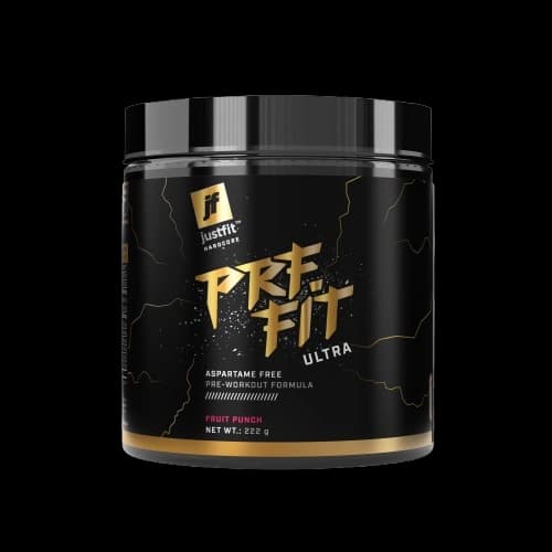 Pre Fit Ultra Pre-workout Formula with cafeine - JustFit Hardcore - Image 1