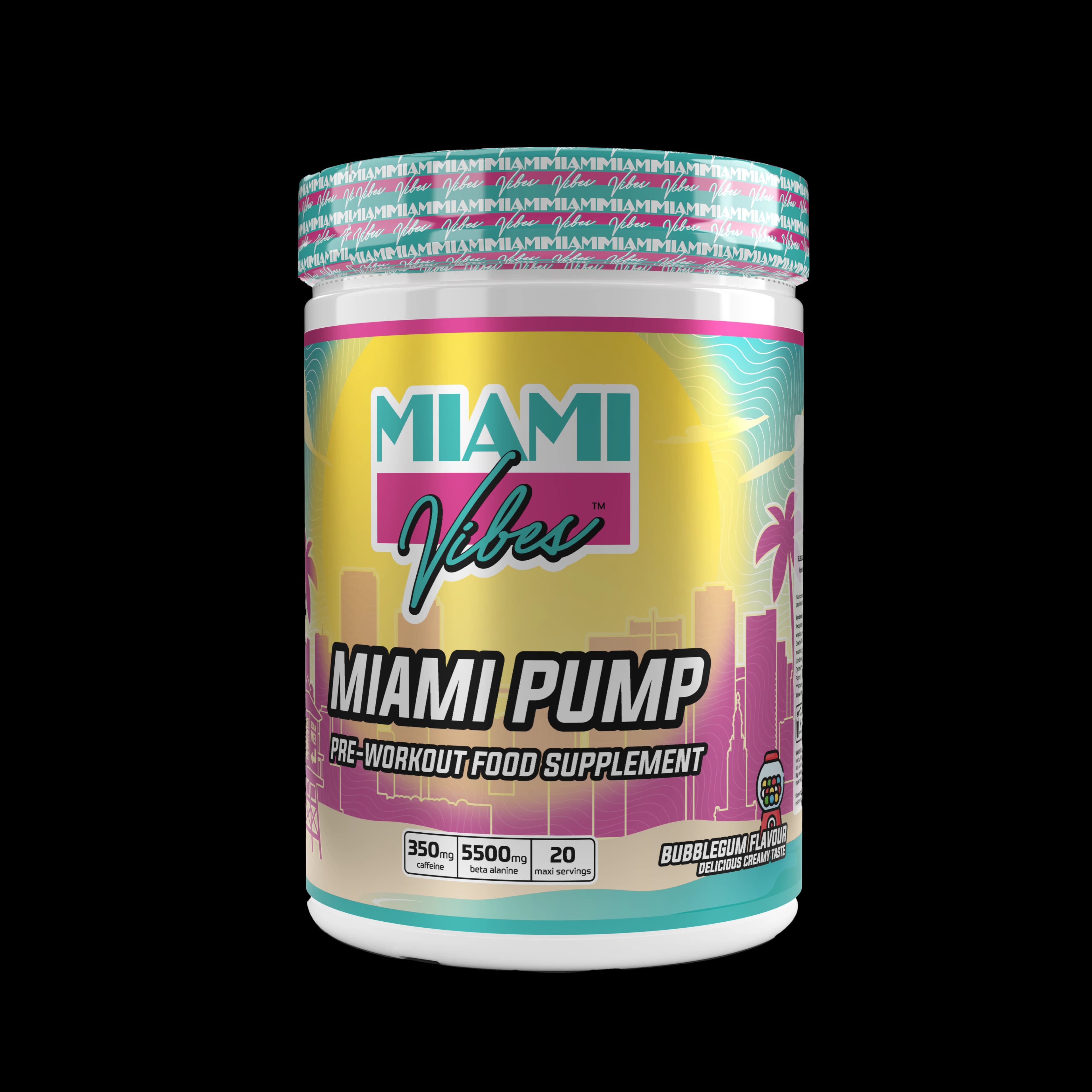 Miami Pump Pre-workout food supplement - Miami Vibes - Image 1